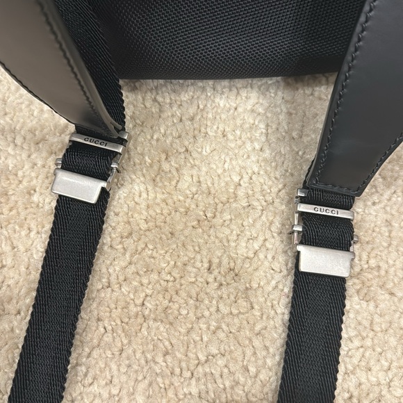 Gucci Black Technocanvas Backpack with adjustable straps - Picture 3 of 8